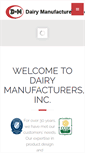Mobile Screenshot of dairymanufacturers.com